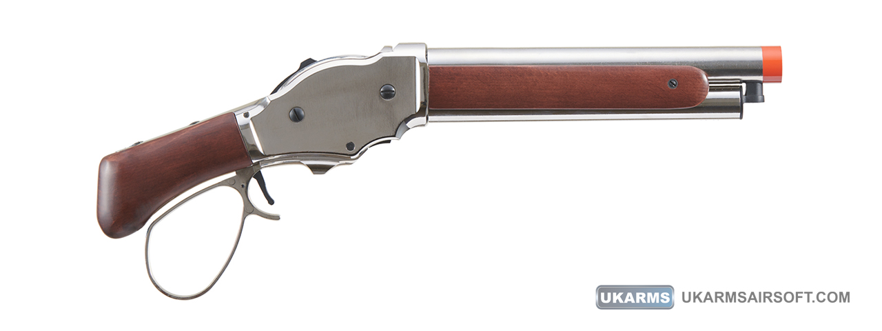 Golden Eagle 1887 Compact Wide Lever Action Shotgun (Silver)