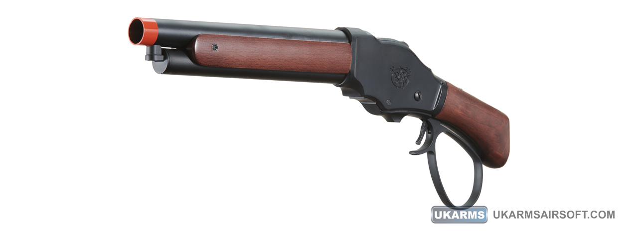 Golden Eagle 1887 Compact Wide Lever Action Shotgun (Black) - Click Image to Close