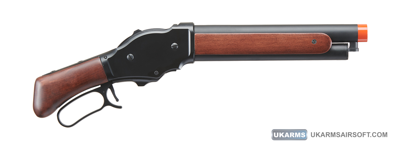 Golden Eagle 1887 Compact Lever Action Shotgun (Black) - Click Image to Close