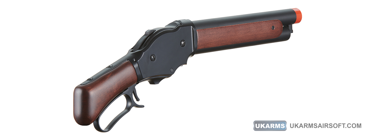 Golden Eagle 1887 Compact Lever Action Shotgun (Black) - Click Image to Close