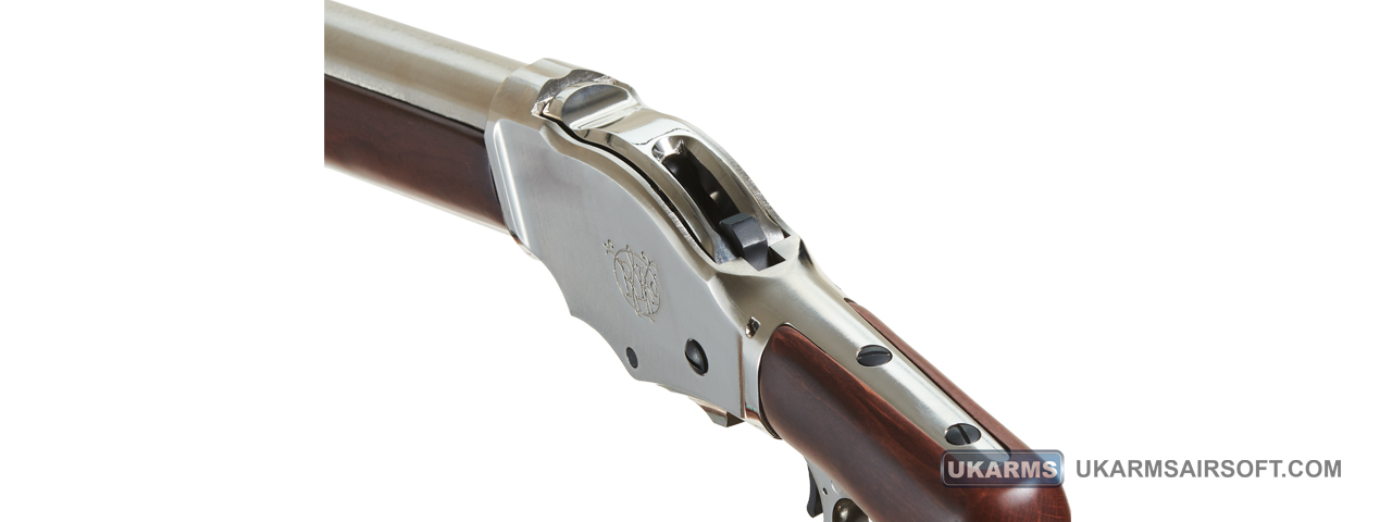 Golden Eagle 1887 Wide Lever Action Shotgun (Silver)