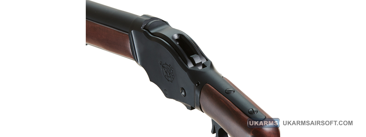 Golden Eagle 1887 Wide Lever Action Shotgun (Black) - Click Image to Close