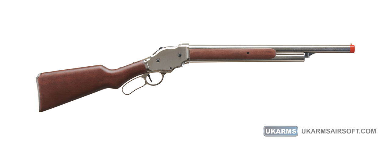 Golden Eagle 1887 Long Lever Action Shotgun (Silver)