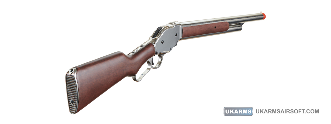 Golden Eagle 1887 Long Lever Action Shotgun (Silver)