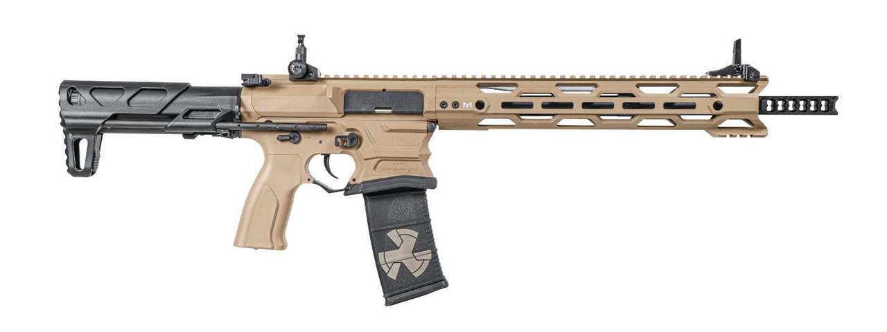 G&G Cobalt Kinetics BAMF Recon Airsoft M4 AEG Rifle (Color: Tan) - Click Image to Close