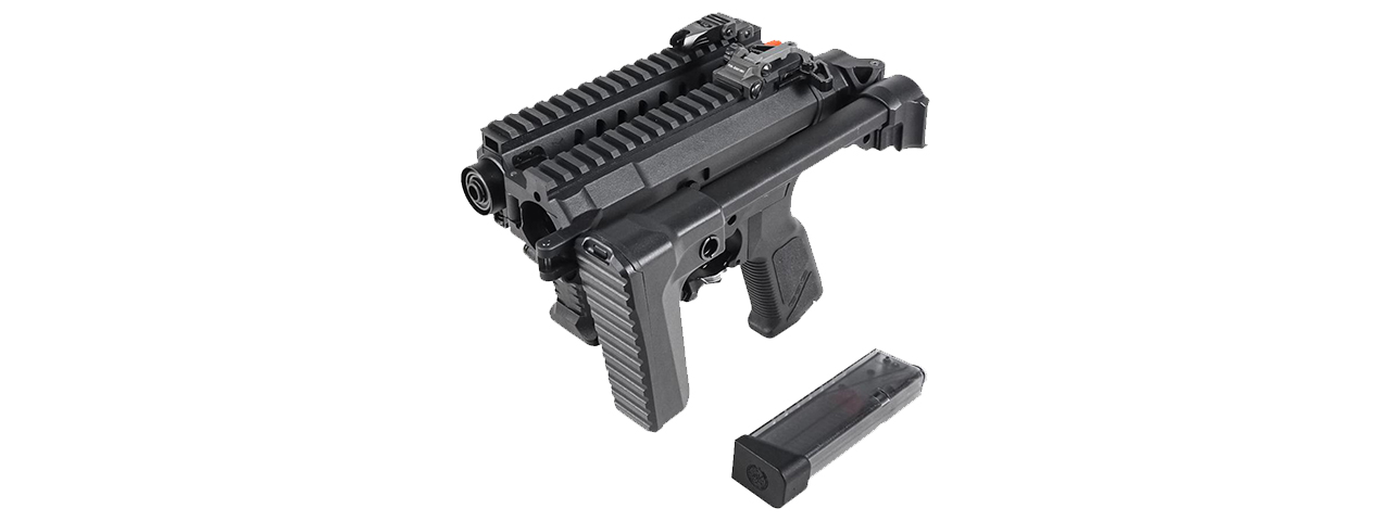 G&G FAR 9 Rapid Folding PCC Airsoft AEG (Black)