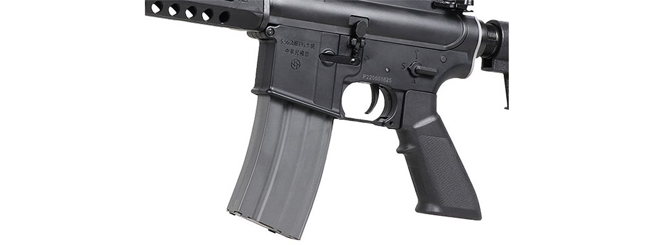 G&G GTW91-P 2.0 Airsoft AEG Rifle - (Black) - Click Image to Close