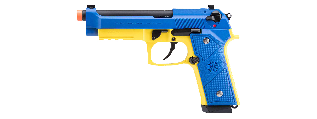 G&G Limited Edition "Ukraine" GPM9 MK3 Gas Blowback Airsoft Pistol