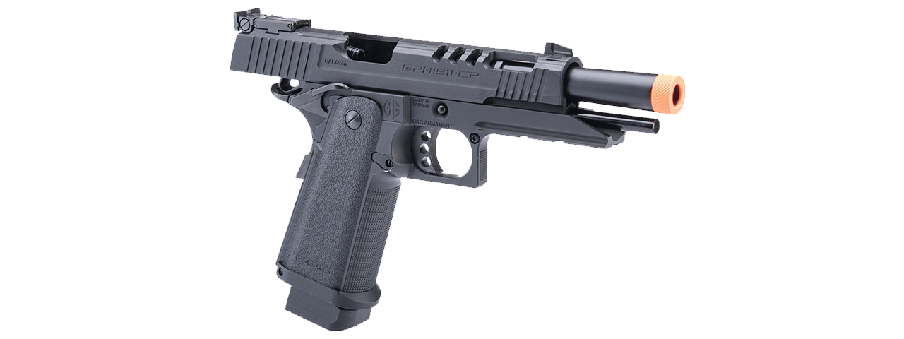 G&G GPM1911 CP Gas Blowback Airsoft Pistol (Color: Black) - Click Image to Close