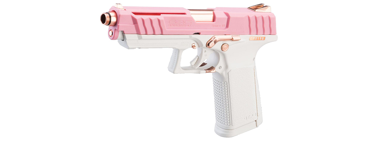 G&G GTP9 Gas Blowback Airsoft Pistol (Color: Rose Gold)