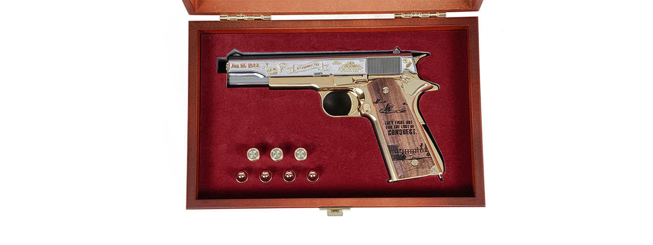 G&G GPM1911 D-Day Limited Edition Gas Blowback Airsoft Pistol