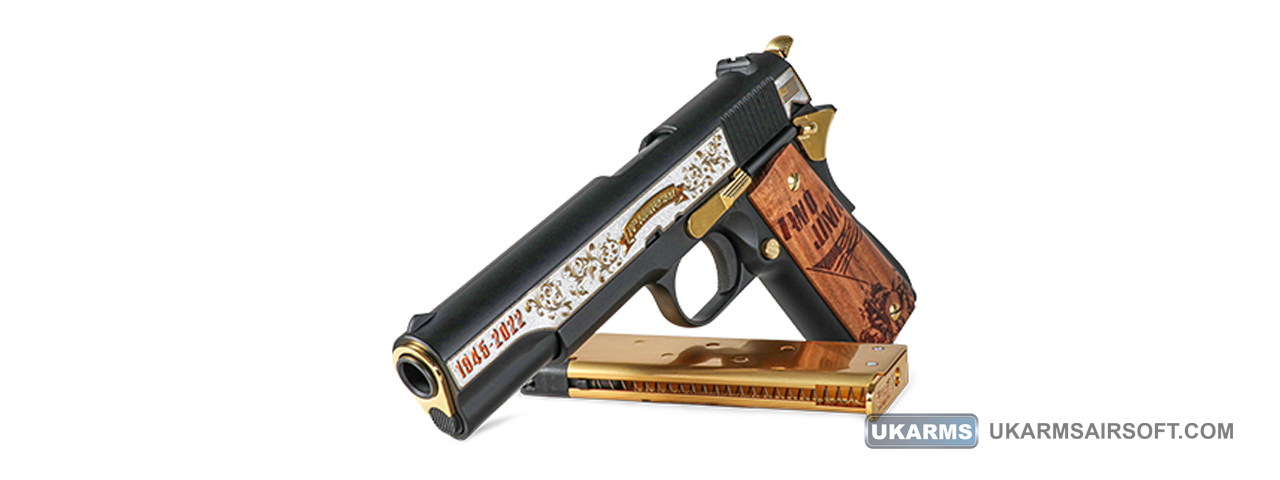 G&G GPM1911 IWO JIMA Limited Edition Gas Blowback Airsoft Pistol - Click Image to Close