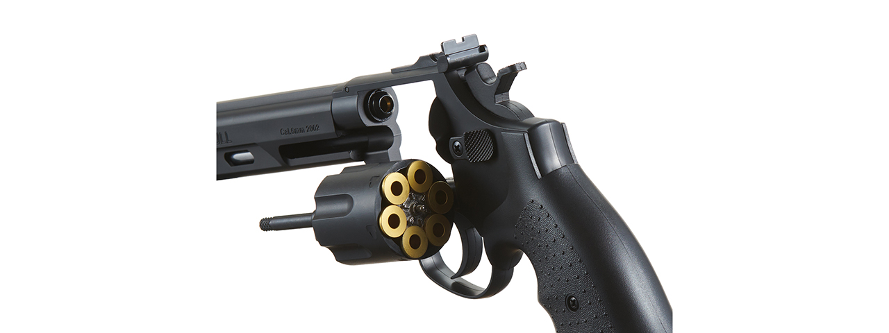 HFC HG-133B GAS POWERED REVOLVER PISTOL IN BLACK