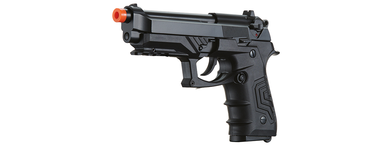 HG-173BBB HG-173 GAS BLOWBACK SEMI-AUTO M9 AIRSOFT PISTOL (BLACK)