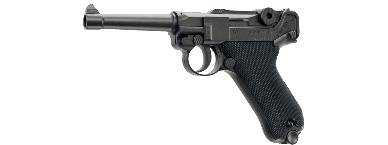 Umarex Legends P08 .177 BB Gun Air Pistol - Black - Click Image to Close