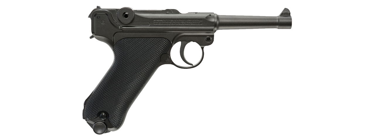 Umarex Legends P08 .177 BB Gun Air Pistol - Black - Click Image to Close