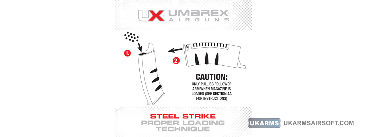 Umarex Steel Strike BB Gun Auto 6-Shot Burst - Click Image to Close