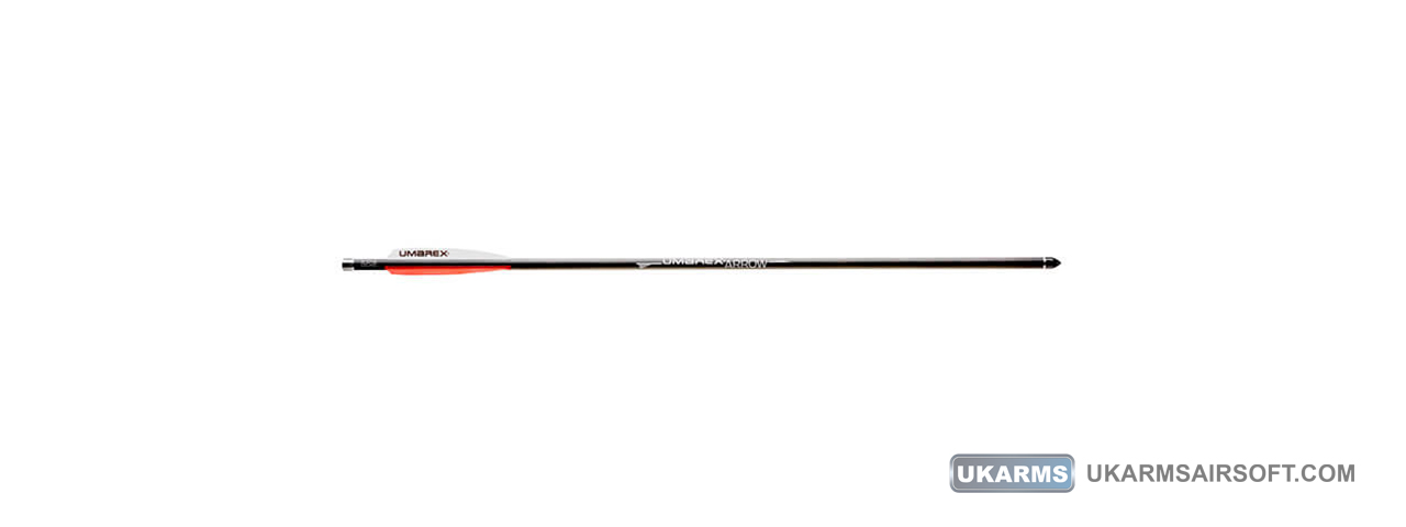 Umarex AirSaber Air Archery Carbon Fiber Airgun Arrows with Field Tips (Pack of 6)