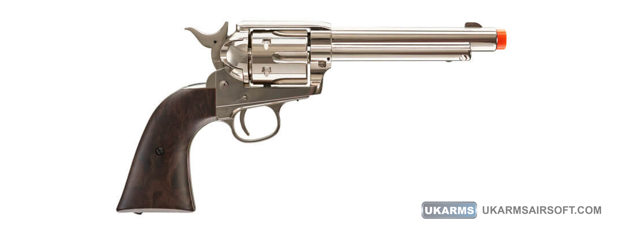 Elite Force Legends Smoke Wagon Co2 Powered Revolver (Color: Nickel)