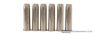 Umarex Legends Pack of 6 Smoke Wagon Shells (Color: Silver)