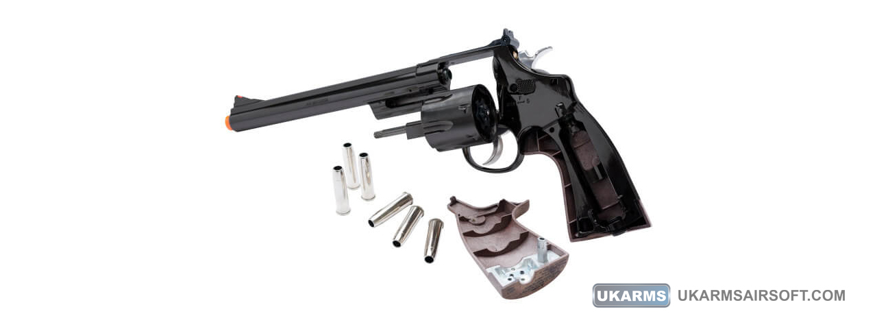 Umarex Licensed Smith & Wesson 8" Model 29 CO2 Airsoft Revolver (Color: Black)