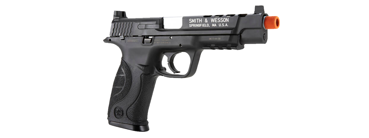 Smith & Wesson M&P 9L Performance Center GBB Airsoft Pistol (Black) - Click Image to Close