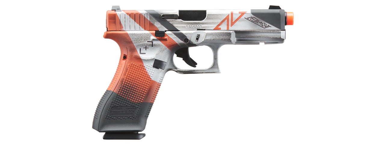 Umarex Elite Force Glock 17 Gen 5 GBB Airsoft Pistol (Cerakote Color: Asiimov) - Click Image to Close