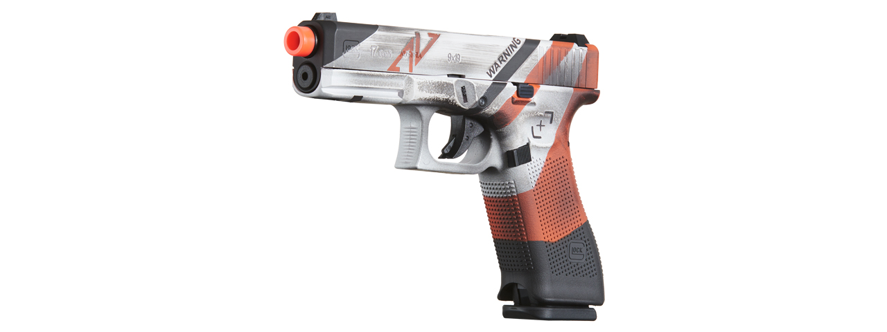 Umarex Elite Force Glock 17 Gen 5 GBB Airsoft Pistol (Cerakote Color: Asiimov) - Click Image to Close