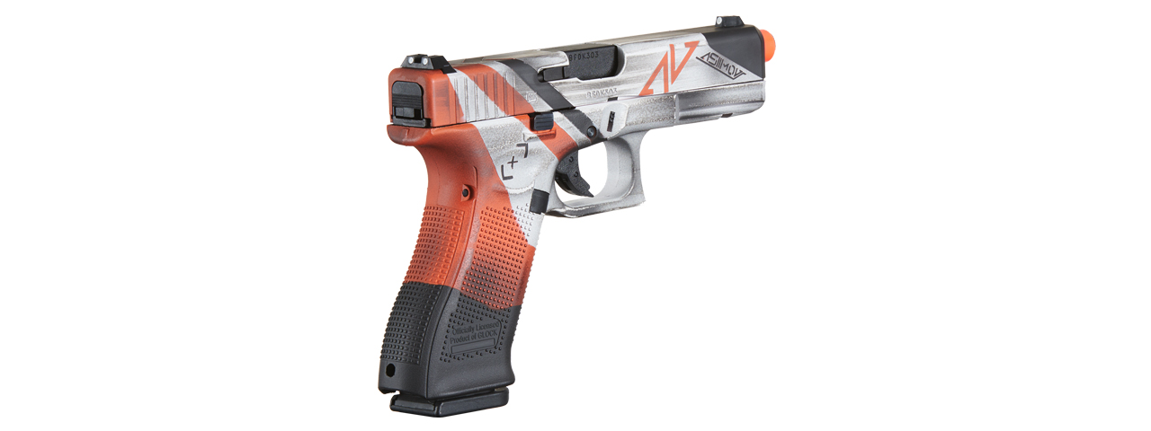 Umarex Elite Force Glock 17 Gen 5 GBB Airsoft Pistol (Cerakote Color: Asiimov)