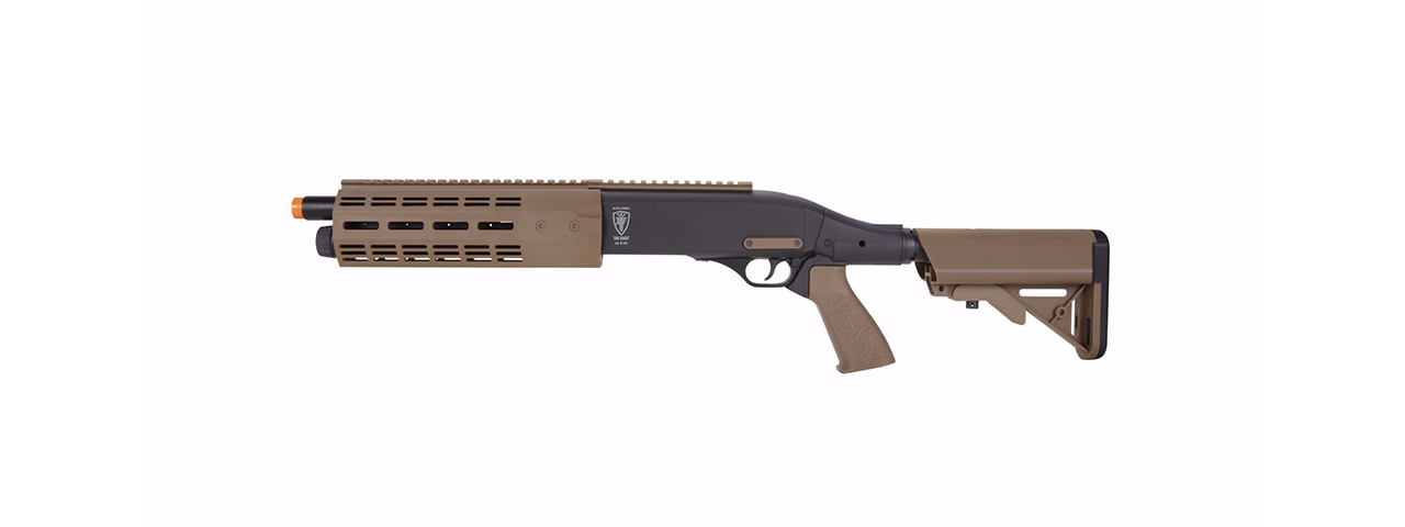 Elite Force CO2 Tri-Shot Shotgun - Tan/Black