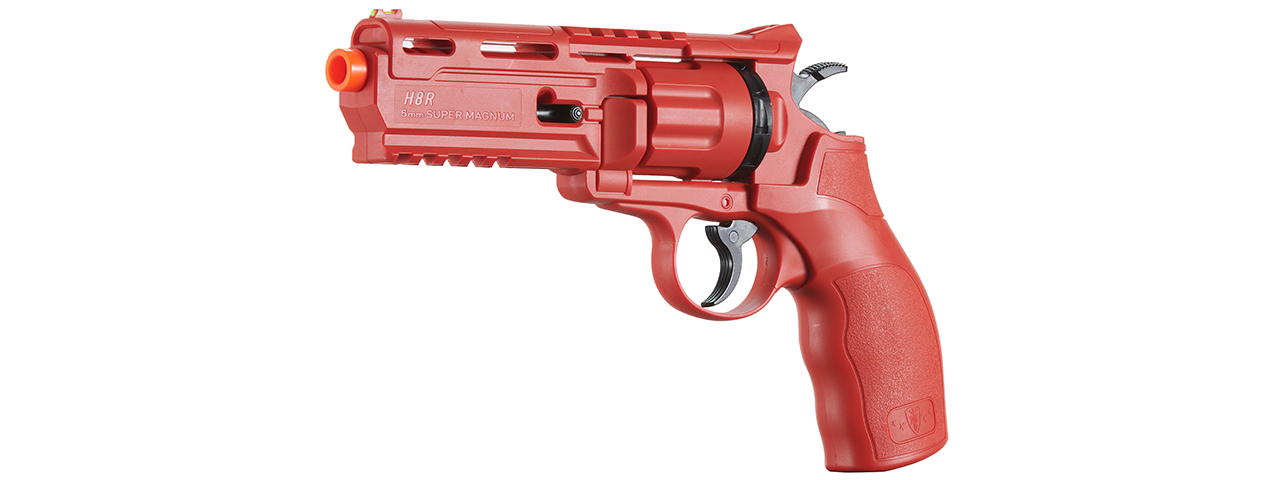 Elite Force H8R Gen 2 CO2 Powered Airsoft Revolver - (Red) - Click Image to Close