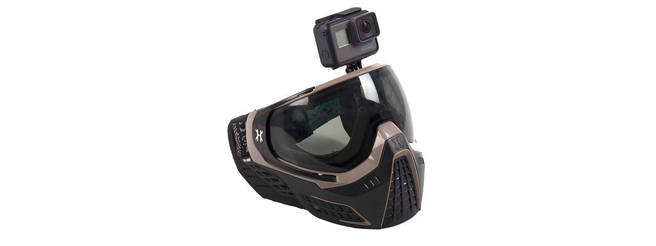 HK Army Goggle Camera Mount - Black - Click Image to Close