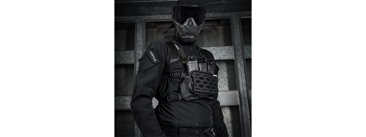 HK Army Sector Chest Rig - Black - Click Image to Close