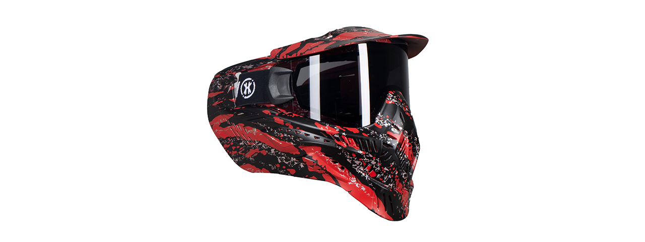 HK Army HSTL Goggle - Fracture Black/Red