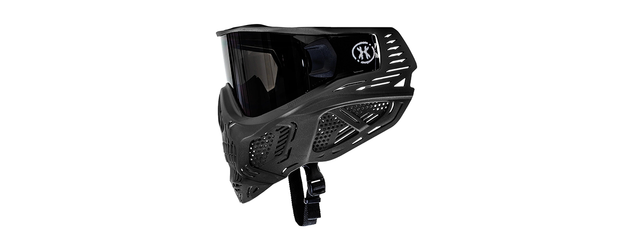 HK Army HSTL Skull Goggle "Punisher" - Black w/ Smoke Lens