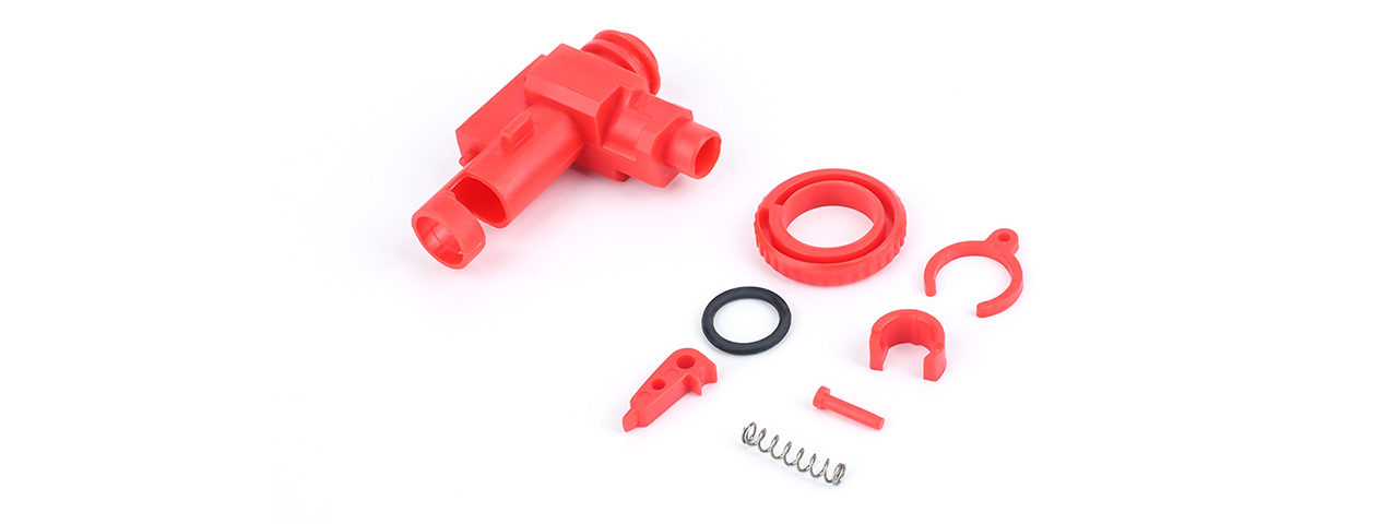 Element Polycarbonate Air Seal Hop-Up Chamber for M4/M16 AEGs (RED) - Click Image to Close