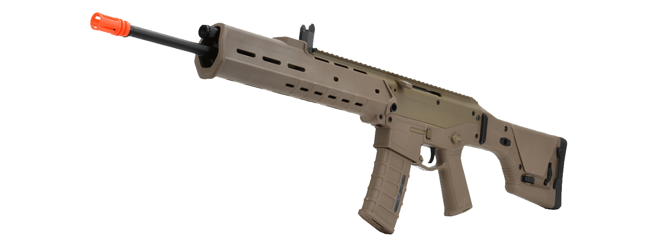 Atlas Custom Works Masada DMR Polymer AEG w/ Integrated Cheek Riser - TAN