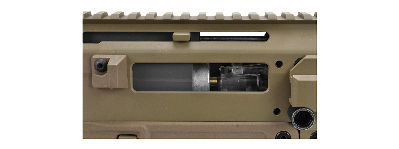 Atlas Custom Works Airsoft Masada Assault Rifle AEG Short Version - TAN - Click Image to Close