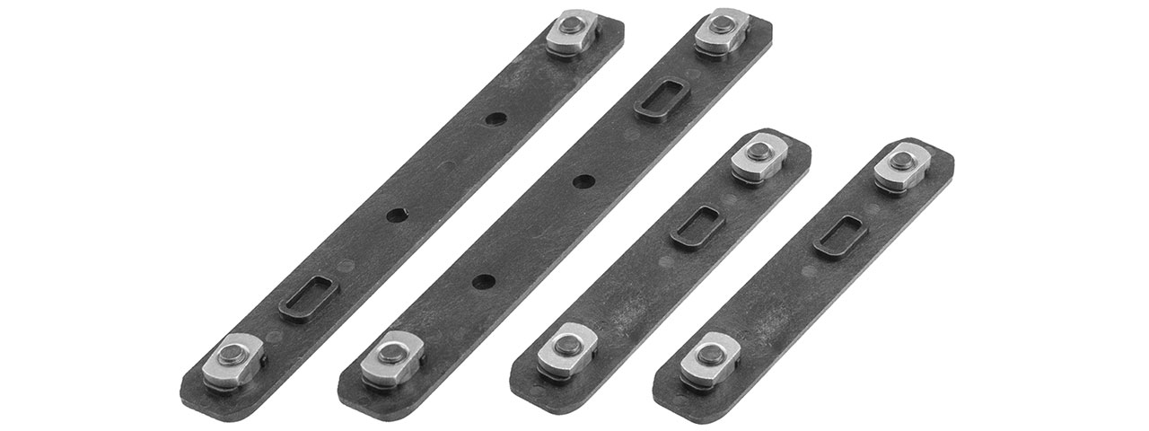 KWA Enhanced Polymer M-LOK Rail Cover Set (Color: Black)