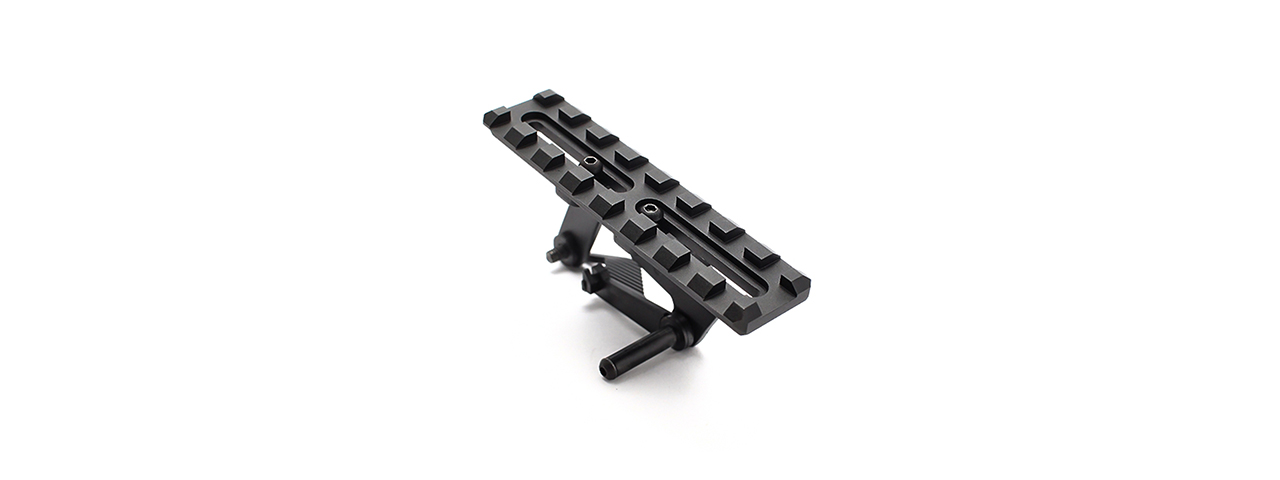 Laylax Aluminum Custom Neo Scope Mount Base for Tokyo Marui Hi-Capa 5.1 & 4.3 Series GBB Pistols (Color: Black) - Click Image to Close