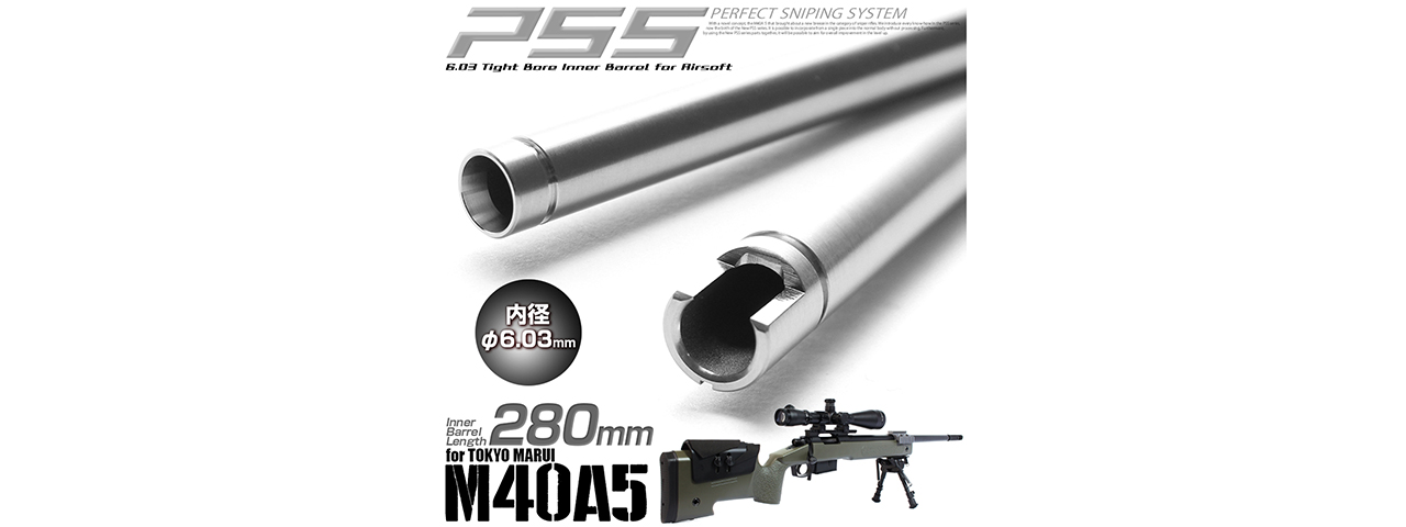 Laylax M40A5 Series 280mm Tight Bore Inner Barrel