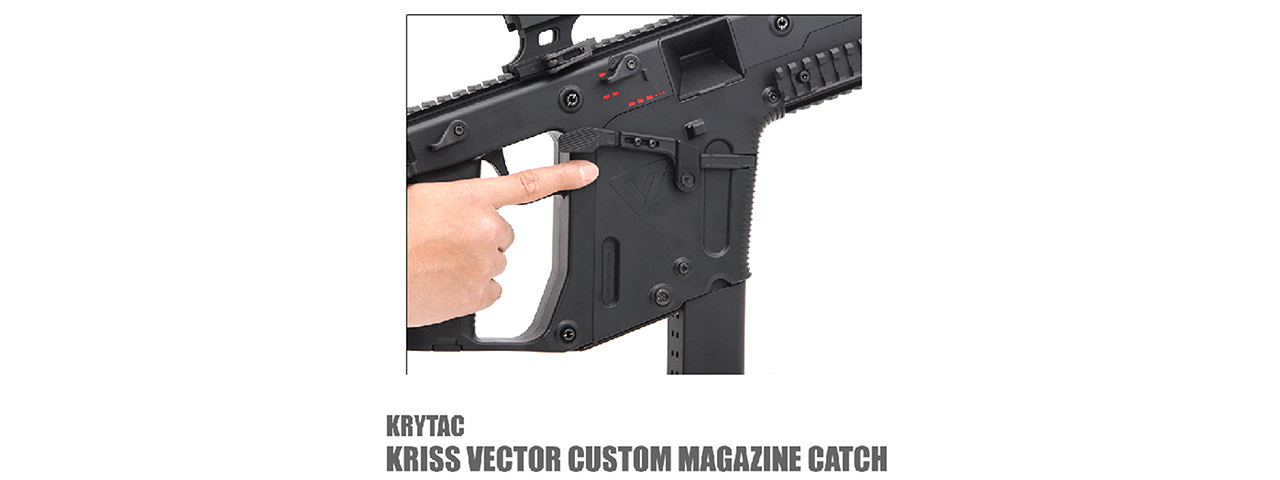 Laylax Krytac Kriss Vector Custom Magazine Catch - Click Image to Close