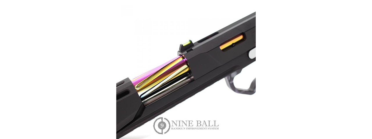 Laylax Aluminum Hi-Capa 5.1 Fluted Outer Barrel (Color: Heat Gradation)