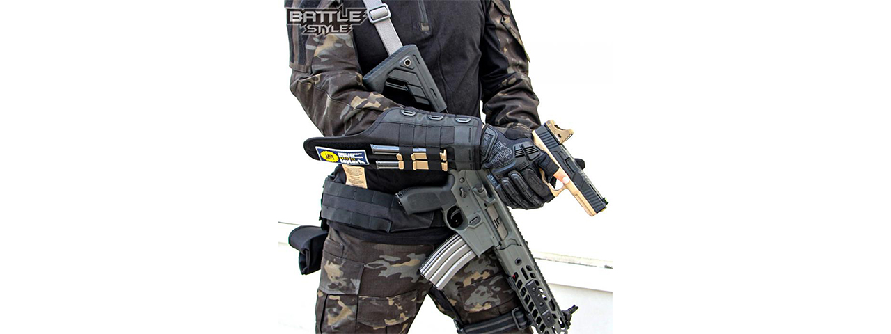 Laylax Battle Style Gauntlet (Black)