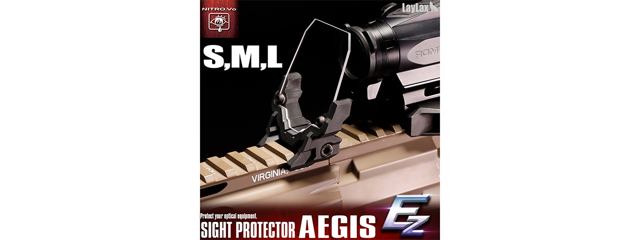 Laylax Nitro Vo Aegis Ez Sight Protector (Size: Large)
