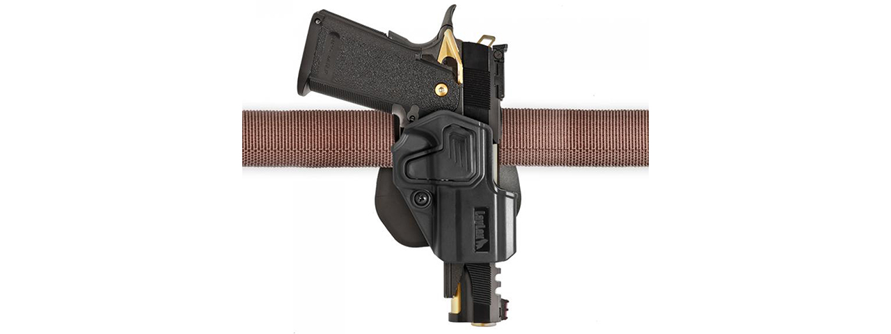 Laylax Hi-Capa CQC Battle Style Holster (Black)