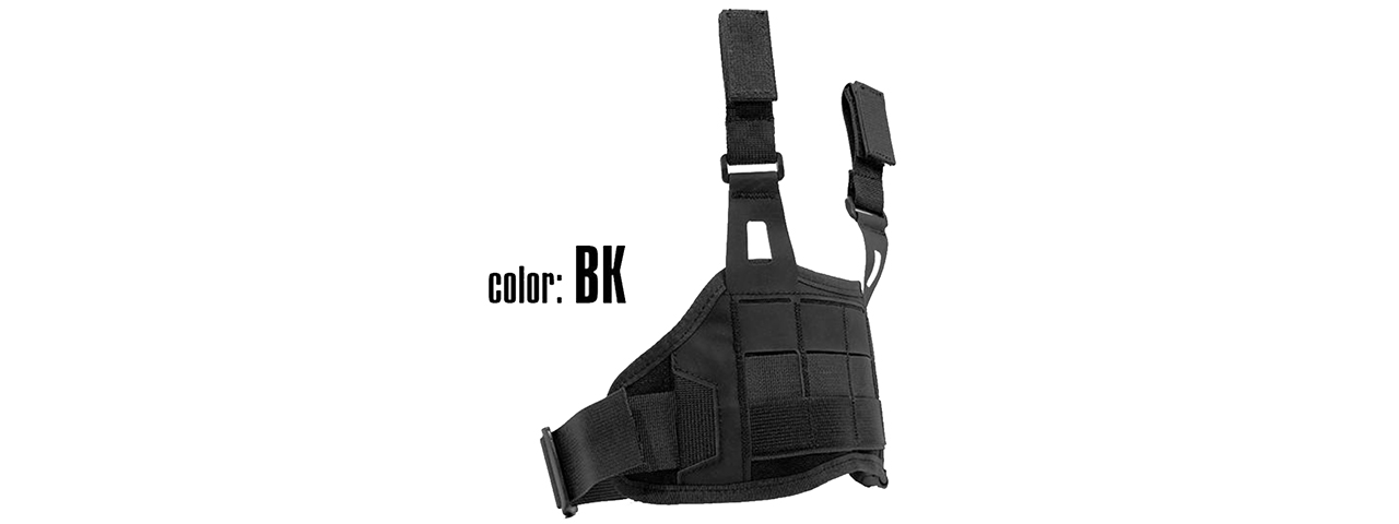 Laylax Battle Style Compact Leg Panel (Black)