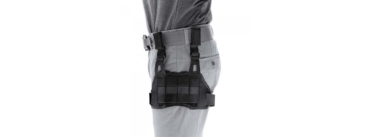 Laylax Battle Style Compact Leg Panel (Black)