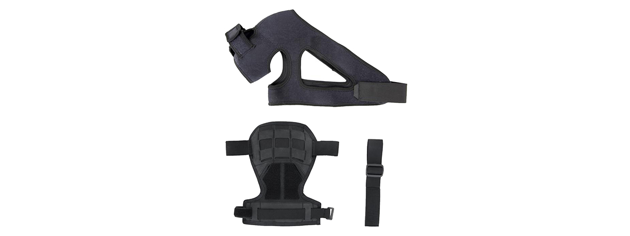 Laylax Shoulder Armor (Color: Black)(S-M)
