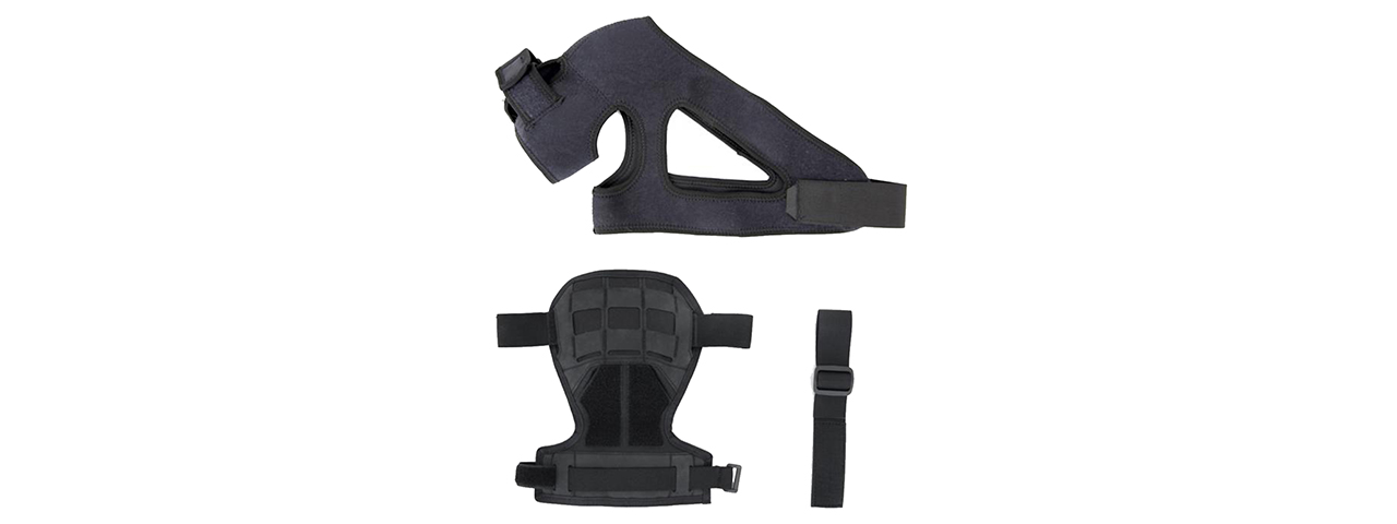 Laylax Shoulder Armor (Color: Black)(L-XL)